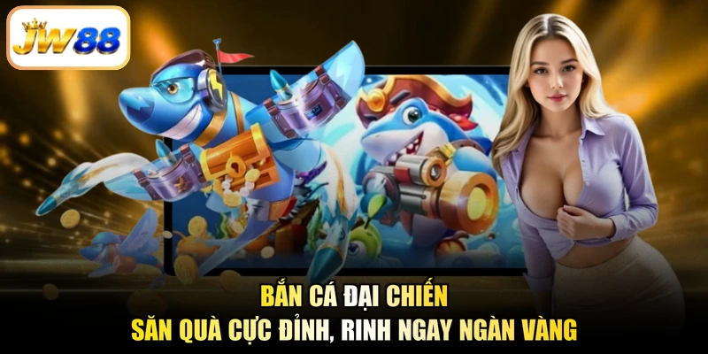 Bắn Cá Đại Chiến - Săn Quà Cực Đỉnh, Rinh Ngay Ngàn Vàng