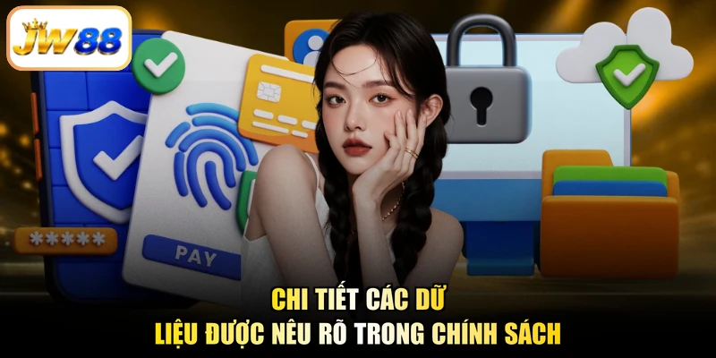 Chi tiết các dữ liệu được nêu rõ trong chính sách