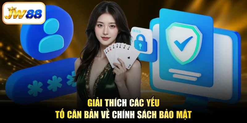 Giải thích các yếu tố căn bản về chính sách bảo mật
