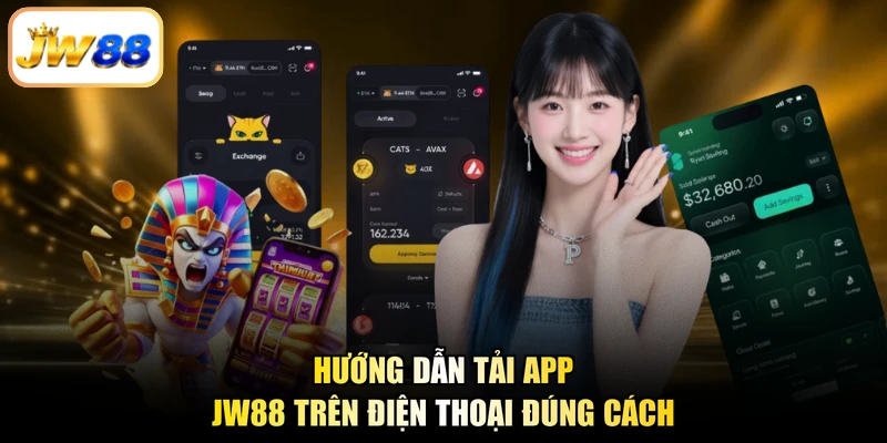 Hướng dẫn tải app JW88 trên điện thoại đúng cách