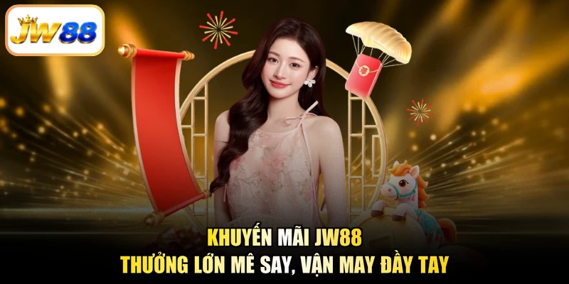 Khuyến Mãi JW88 - Thưởng Lớn Mê Say, Vận May Đầy Tay