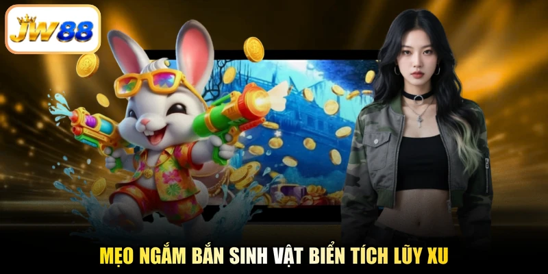 Mẹo ngắm bắn sinh vật biển tích lũy xu