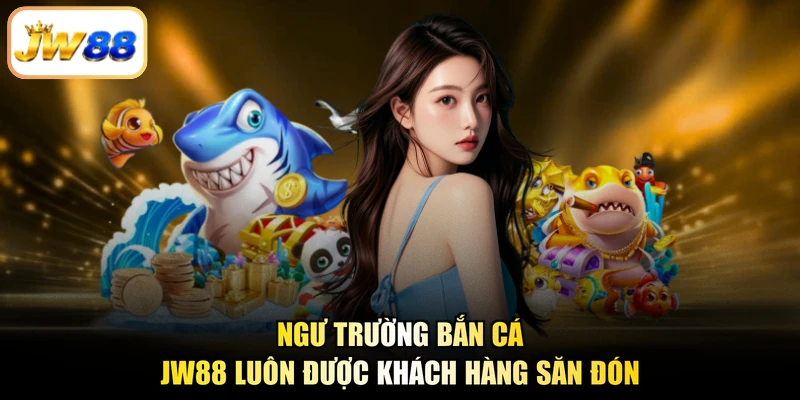 Ngư trường bắn cá JW88 luôn được khách hàng săn đón